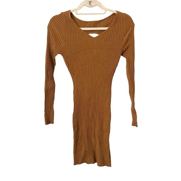 ANTHROPOLOGIE Daily Practice Ribbed Sweater Dress NWT Sz‎ Small - Picture 1 of 5